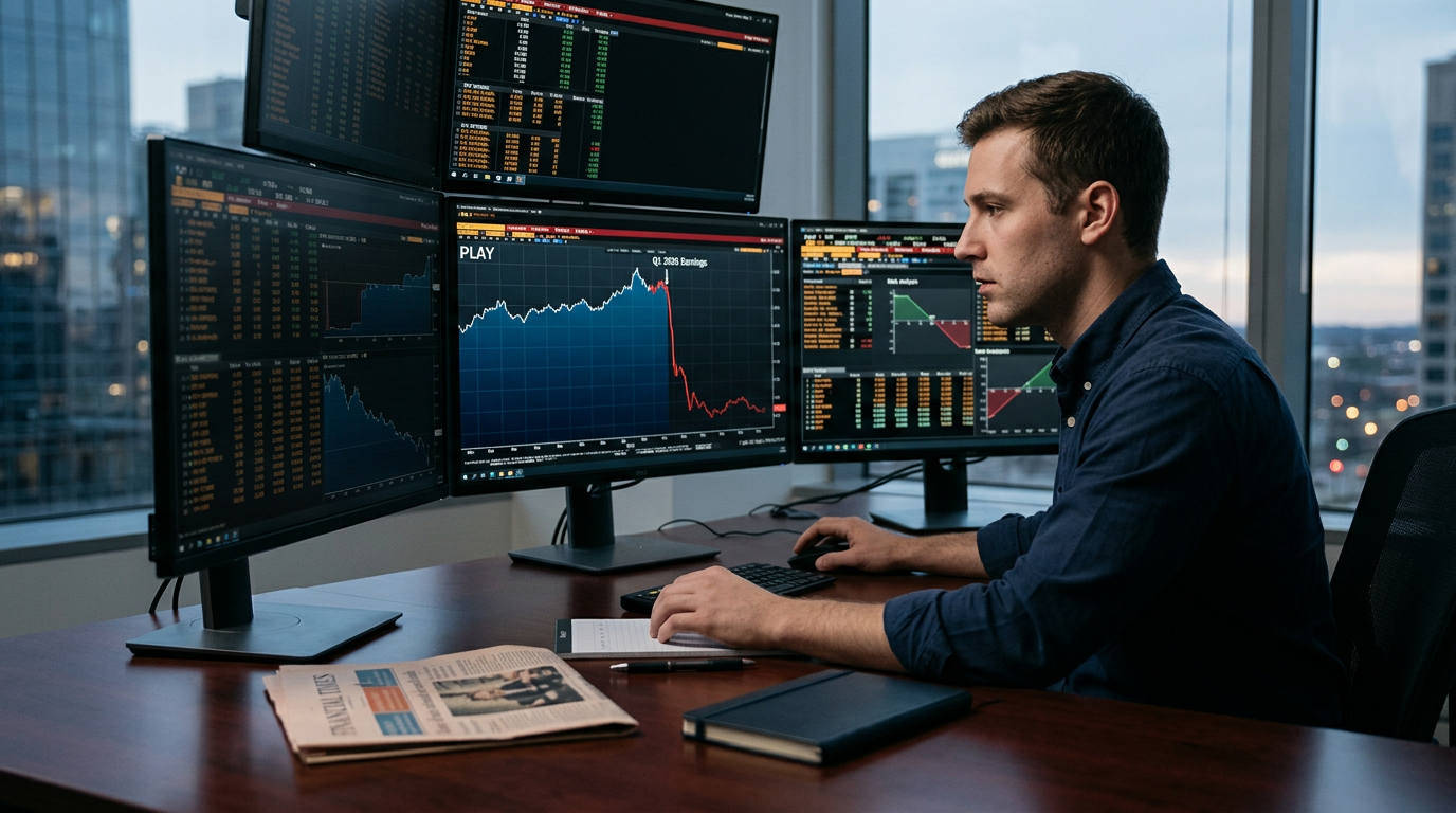 PLAY got clipped after earnings, and options traders noticed