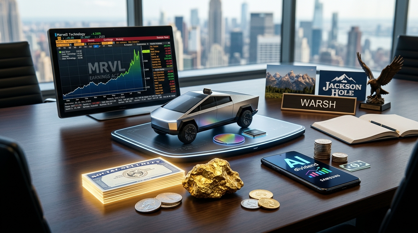 Nvidia, Warsh, and MRVL Converge